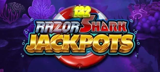 Tampilan visual bawah laut dalam permainan slot Razor Shark Jackpots